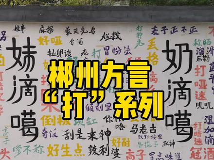 一起来聊聊郴州方言,关于“打”字的词语有哪些?打摆子,打曼,打哑迷,打古统,打秋风等等,你还知道有哪些吗?#郴州#郴州方言