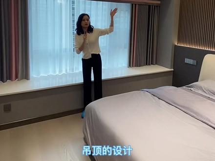 年轻人喜欢的卧室,简单大气不过时..#全案设计全案落地 #无主灯设计 #卧室设计 #刘香山 #实景拍摄 #现代极简 #卧室装修