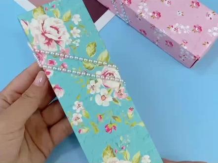 一起来做文具盒吧#手工#创意手工#手工折纸