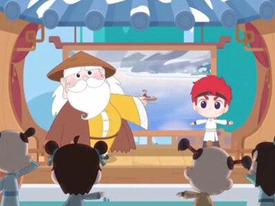 #萌知计划 古诗动画,让孩子轻松学会古诗《江雪》。#教育 #抖音图文来了