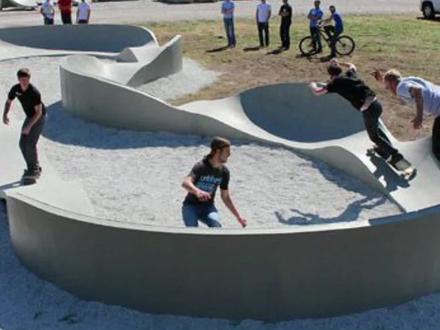 sketchup建模,曲线滑板道建模解析 #SU建模 #3D建模 #景观设计 #设计 #滑板 #DOU+