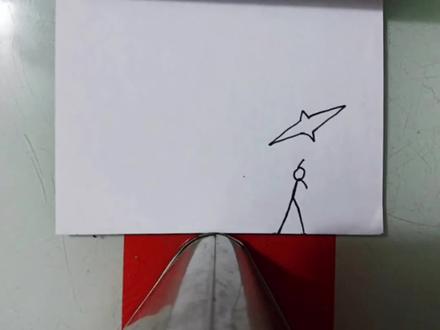 火柴人纸上手翻画超帅分解图教学,小白从零手把手【第十五期】#手翻画 #灵魂画手 #手翻书 #手绘 #手翻火柴人 #创意 #教学视频 #教程分享 #分解教学