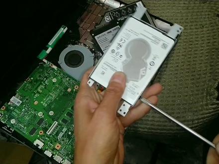 华硕FL5700U加固态加内存演示