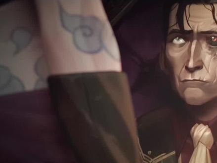 #希尔科看哭了 在金克丝面前,希尔科不过是个想保护女儿的父亲呐#双城之战 #双城之战大结局 #艾克已重新连接