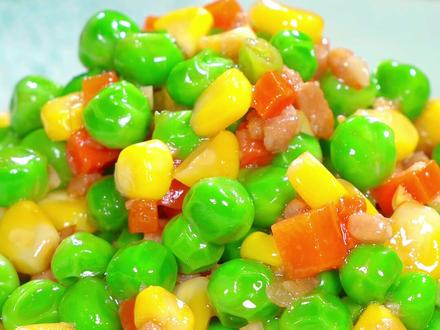 这样炒的青豆清淡爽口,好吃又好看!#家常菜分享 #抖音美食推荐官 #