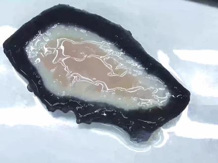 化学实验:硫酸混合物与鸡排的化学反应。 #科普 #涨知识 #美食