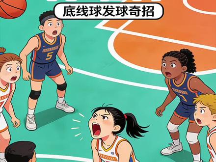 底线发球奇招 @欧美篮球书籍📚 #欧美篮球战术手册 #欧美篮球书籍