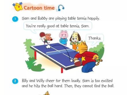 第1单元 卡通时间#小学英语 #六年级英语下册 #译林版六年级英语