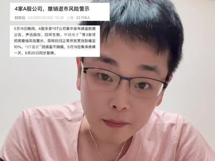 摘帽了摘帽了#股票知识 #股票 #股民 #股市 #投资