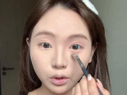 16分钟超详细粉嫩韩妆无广妆教!一拍一个出片! #新手化妆教程 #韩系妆容 #出片 #女大学生