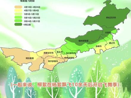 通辽5月注意杨絮柳絮#天气预报 #杨絮 #柳絮 #通辽 #探索通辽