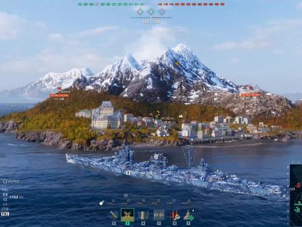 战舰世界:血战到底安第斯,请接受副炮洗礼 #战舰世界