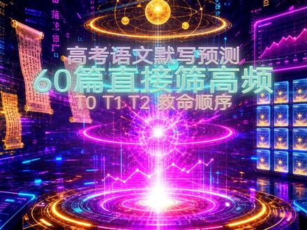 2026高考 语文理解性默写预测 #高考信息差#高考#高中#高三#语文