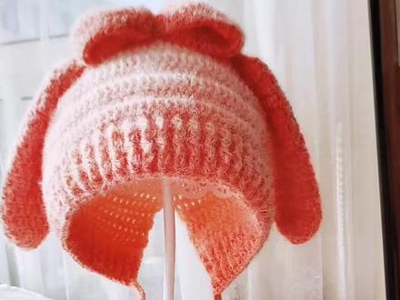 垂耳兔护耳帽教程1:加针部分的钩织
#钩织帽子教程 #手工毛线编织 #护耳帽 #儿童帽子