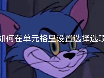 如何设置选择选项,一分钟教会你。
嘻嘻我刚好学剪辑