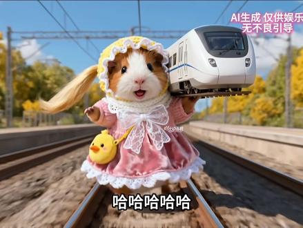 雷霆猪妞的vlog来啦! #AI创作浪潮计划 #创作者流量扶持计划 #猪妞 #原创动画