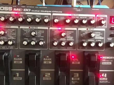 boss me-80 音色调试分享
6.音量整理&清音合唱
#效果器吉他 #效果器调试 #bossme80