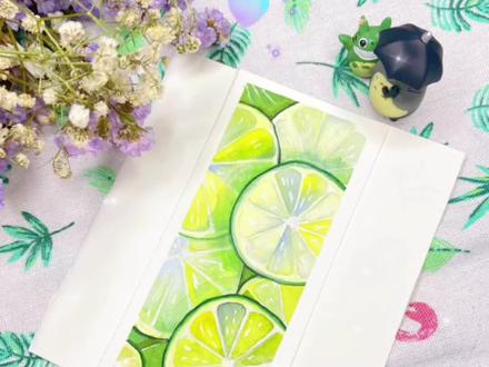 柠檬的教程来啦~🍊#柠檬 #跟我一起学画画 #画画