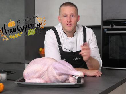 12斤的烤火鸡居然不柴?做法还这么简单,一只火鸡搞定节日气氛 #火鸡 #烤肉 #家常菜 #美食