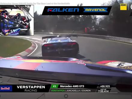 维斯塔潘【纽北攻防案例】分析- 侧贴(Side Draft) #维斯塔潘 #F1 #纽博格林 #赛车 #奥迪