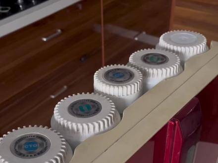 顶部五个圆盖,净水机滤芯如何更换