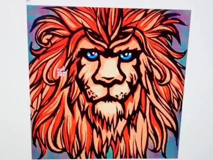 彩色位图文件转成矢量文件,学会了的666