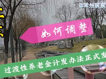 关于江苏省企退人员过渡性养老金最新的计发办法,终于来了! #主题公园 #美丽宜居村庄 #生态宜居