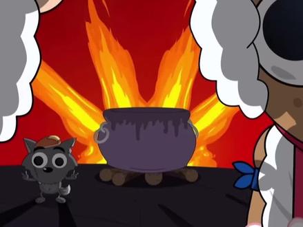 会拐弯的平底锅#喜羊羊与灰太狼 #喜羊羊 #灰太狼#红太狼