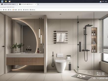 几分钟教你掌握高级感卫生间的画法,无剪辑全程,保姆级教程 #酷家乐教学 #酷家乐培训 #酷家乐效果图