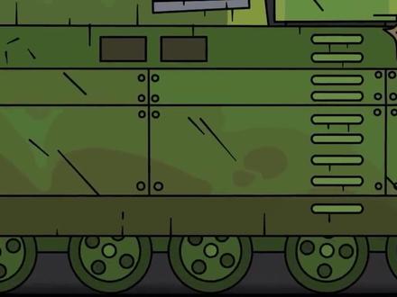 坦克世界动画:苏联将军VS苏联KV6 #坦克世界 #坦克世界动画 #动画解说 #解说动画