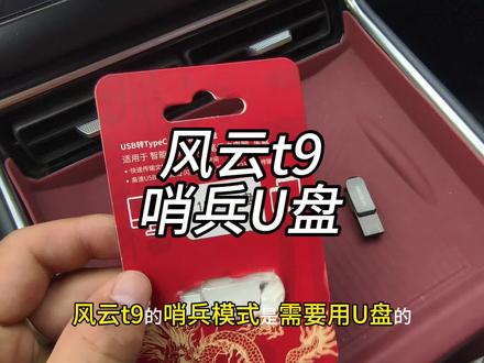 这个U盘完全适配我们风云t9,3.2协议,并且支持循环覆盖功能,U盘里面存歌曲,存图片壁纸都是可以的。#风云t9#风云t9哨兵模式#哨兵U盘