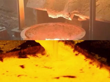 铸造中,中频炉的漏炉,穿炉事故讲解#铸造