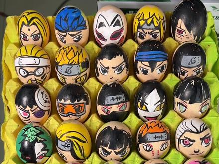 画成这样,别人怎么知道这是鸡蛋啊#鸡蛋 #火影忍者 #画画