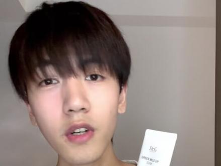 男生防晒怕麻烦?Dr.G小绿盾30秒搞定,清爽不黏腻#drg#drg小绿盾#drg防晒#物理防晒