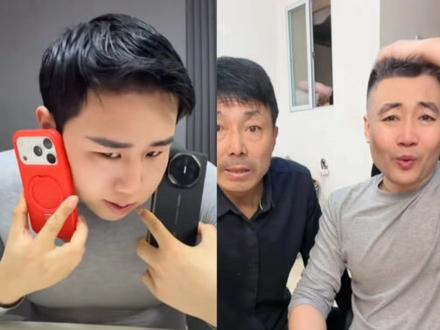 两位爷请笑纳😂@运动员李明轩(直播号) @运动员李明轩 @会火