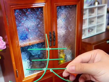 谁先@谁得到,枯木逢春教程来咯! #扭扭棒的100种玩法 #宝藏生活家企划 #手工大神请支招 #春日手工 #春天我和你拼了