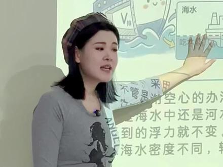 关于轮船的浮力问题#初中物理 #浮力 #德州高度教育 #每天学习一点点 #中考物理