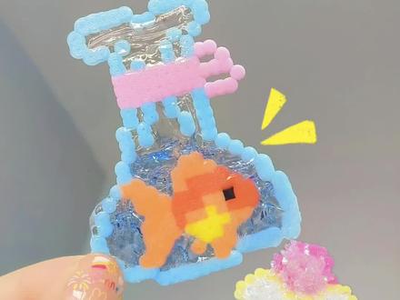 解锁两种拼豆玩法#拼豆 #拼豆考研 #拼豆新玩法 #手工diy #拼豆