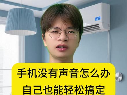 手机没有声音怎么办 自己也能轻松搞定 #城匠益家 #生活小妙招 #家电维修 #手机维修