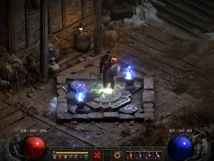 暗黑破坏神2重制版【神圣火焰可汗玩法】 #一起打游戏