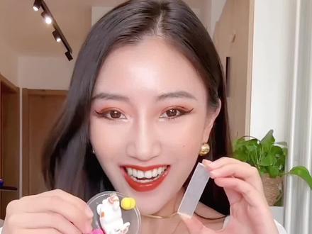 大家的菜单DIY“冰块”小挂件(第16集)~蕞后你们给我打几分?点菜~#自由树脂 #手工diy #手工制作