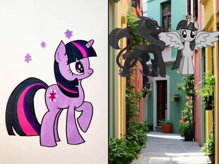 #小马宝莉#紫悦公主 #简笔画 #小马宝莉简笔画画法 #宝宝爱画画