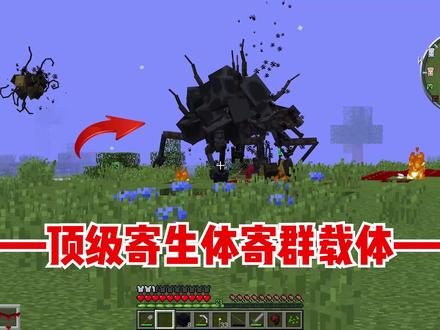 MC我是寄生母体6:得到顶级寄生体,寄群载体! #我的世界