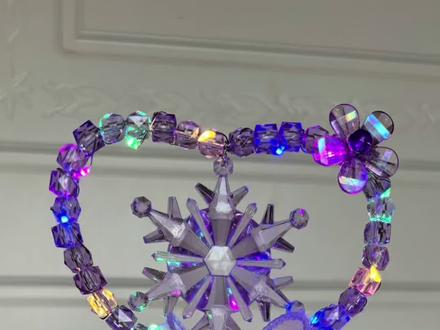 简单版爱沙魔法棒教程#手工diy #邹贝贝