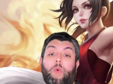 不知火舞 谁与争锋! #不知火舞 #王者荣耀 #配音 #外国人