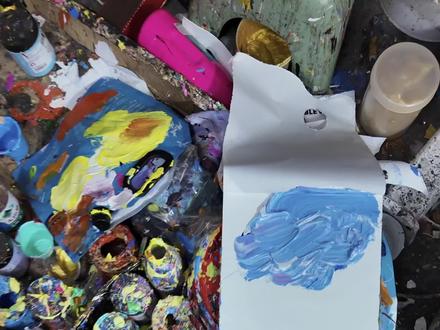 金睛慑百邪,踏煞转乾坤!#舞狮 #醒狮 #非遗传承 #纯手绘 #绘画