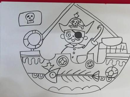 海盗船怎么画
#一起学画画 #课堂随拍 #安海美术 #安海