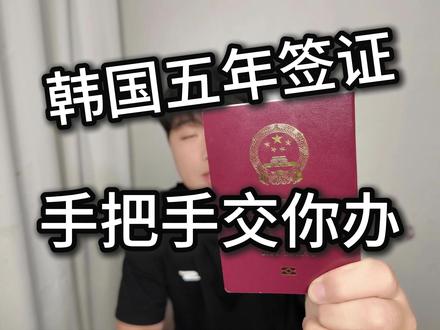 韩国签证DIY办理流程 韩国五年多次签证自己DIY怎么办教你办签证#韩国五年多次往返签证 #韩国签证 #韩国旅行 #首尔 #签证