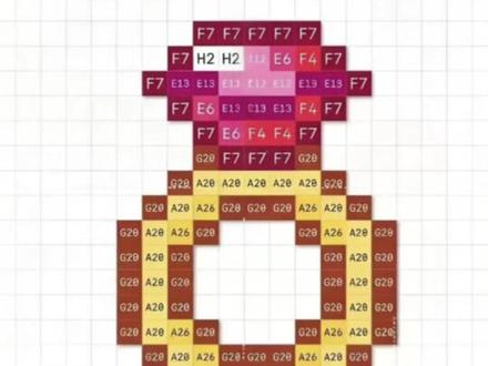 这些是主播都拼过的#拼豆图案简单可爱分享 #拼豆图纸