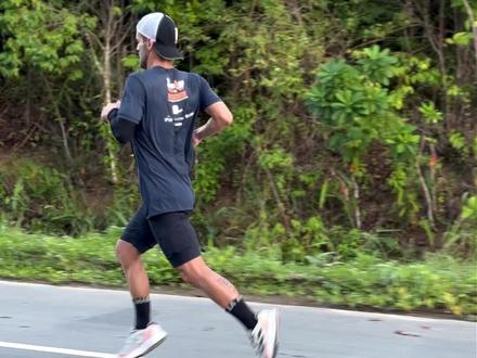 慢跑也能跑出漂亮的跑姿! #跑姿 #跑姿纠正 #跑步